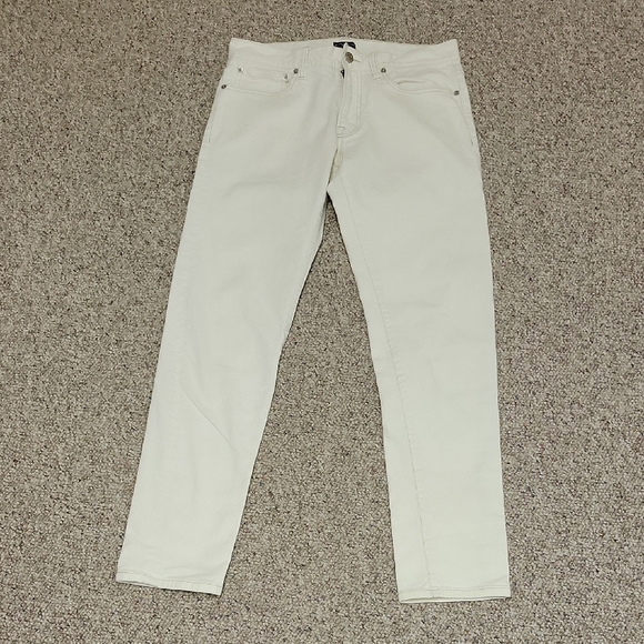 Club Monaco White Super Slim Jeans Womens Sz 30. - Picture 1 of 5